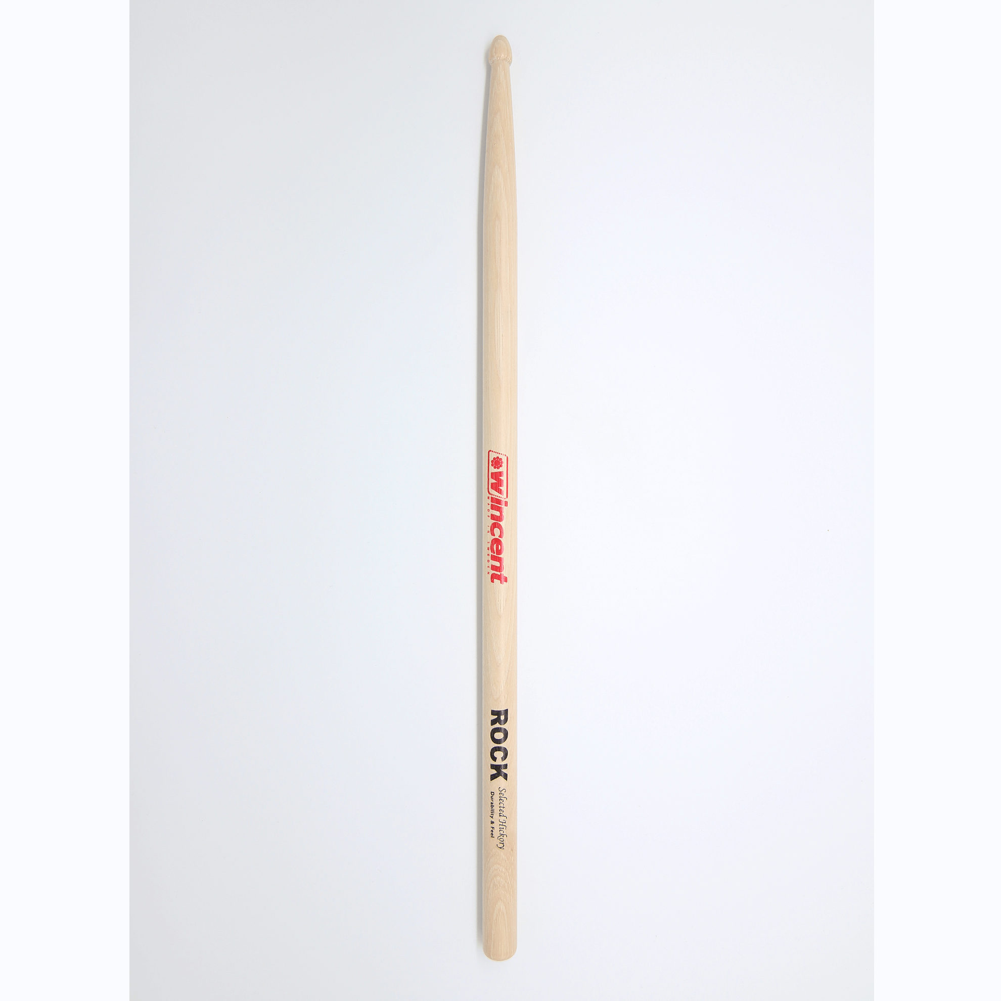 Wincent Hickory Drumsticks - Rock - Wood Tip