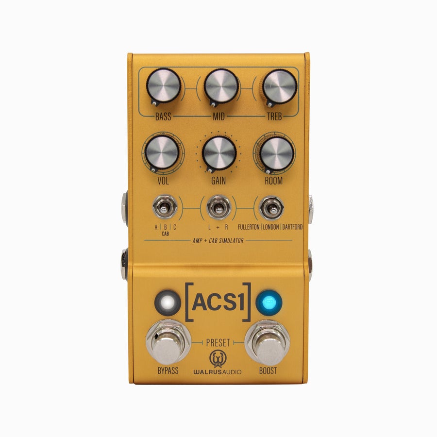 Walrus Audio MAKO Series: ACS1 Amp + Cab Simulator Pedal