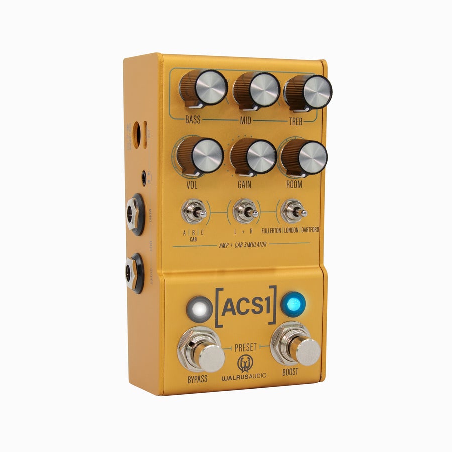 Walrus Audio MAKO Series: ACS1 Amp + Cab Simulator Pedal