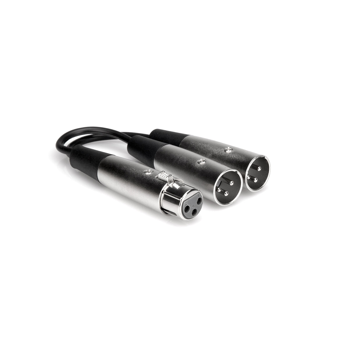 Hosa XLR3F to Dual XLR3M 18in