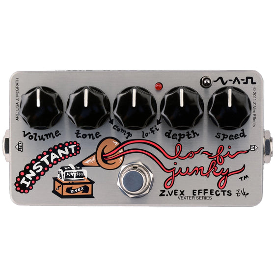 Zvex Vexter Series Instant Lo-Fi Junky Modulation Pedal