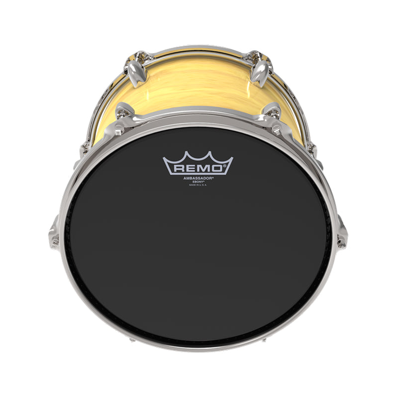 Remo 16" Ebony Ambassador Drum Head