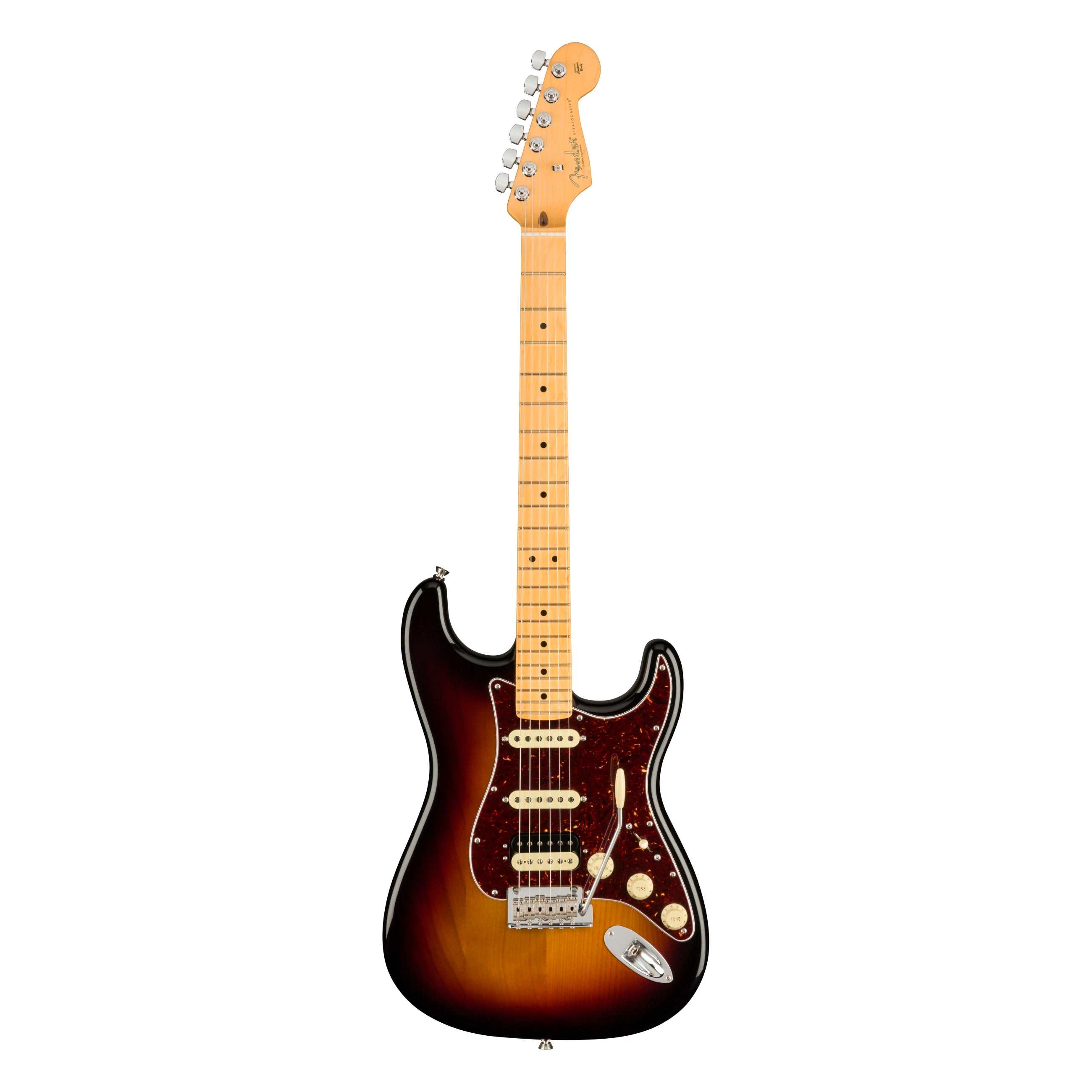 Fender American Professional II Stratocaster Electric Guitar 3-Color Sunburst w/HSC