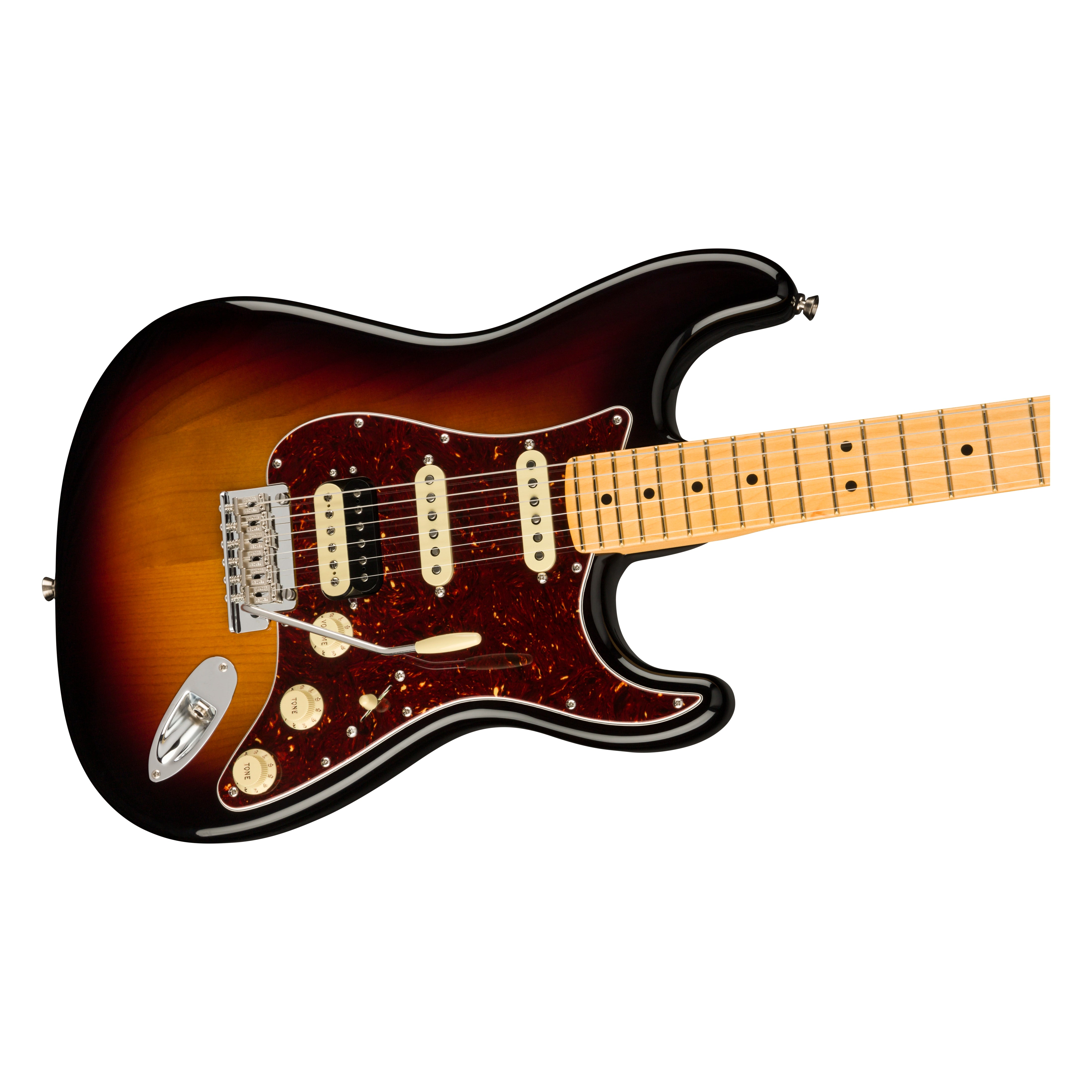 Fender American Professional II Stratocaster Electric Guitar 3-Color Sunburst w/HSC