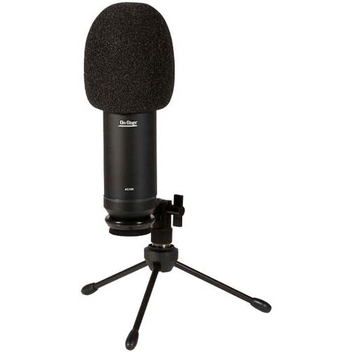 On-Stage AS700 USB Microphone Pack