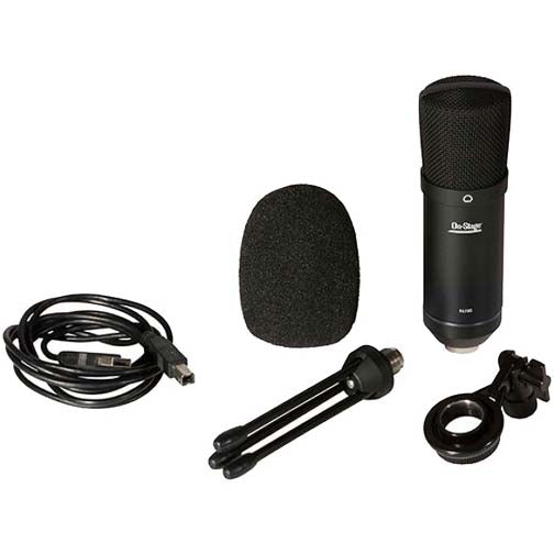 On-Stage AS700 USB Microphone Pack