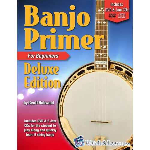 Banjo Primer Deluxe Edition Book/DVD/Jam CDs