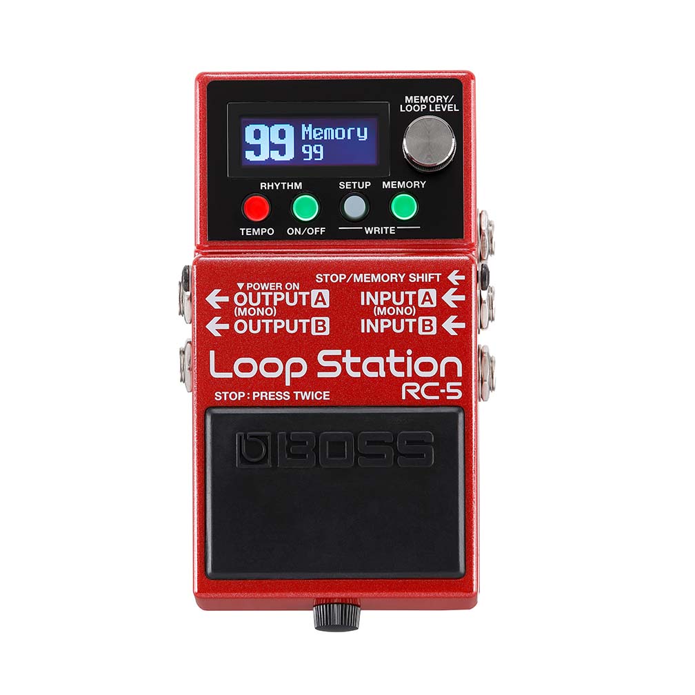 Boss RC-5 Loop Station Compact Phrase Recorder Pedal