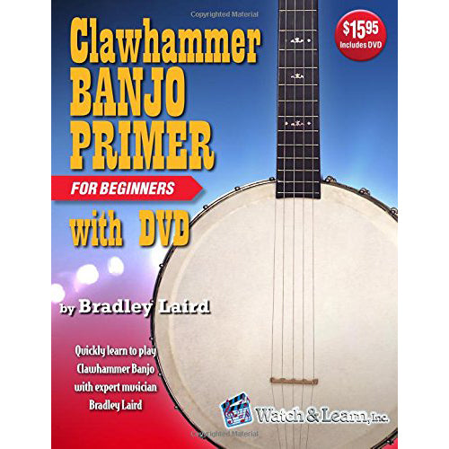 Clawhammer Banjo Primer Book w/DVD
