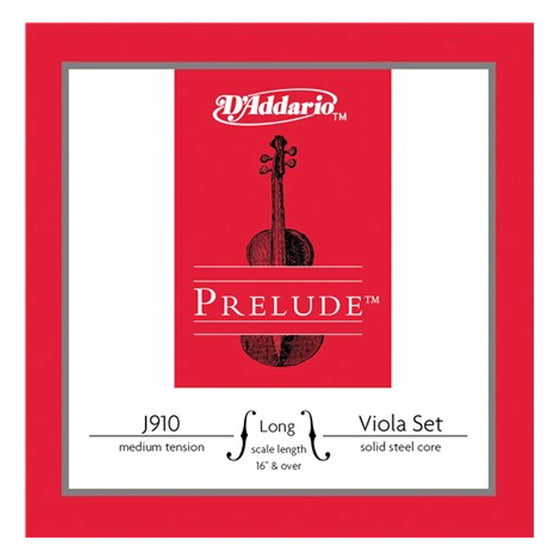 D'Addario Prelude Long-Scale Viola String Set (Medium)
