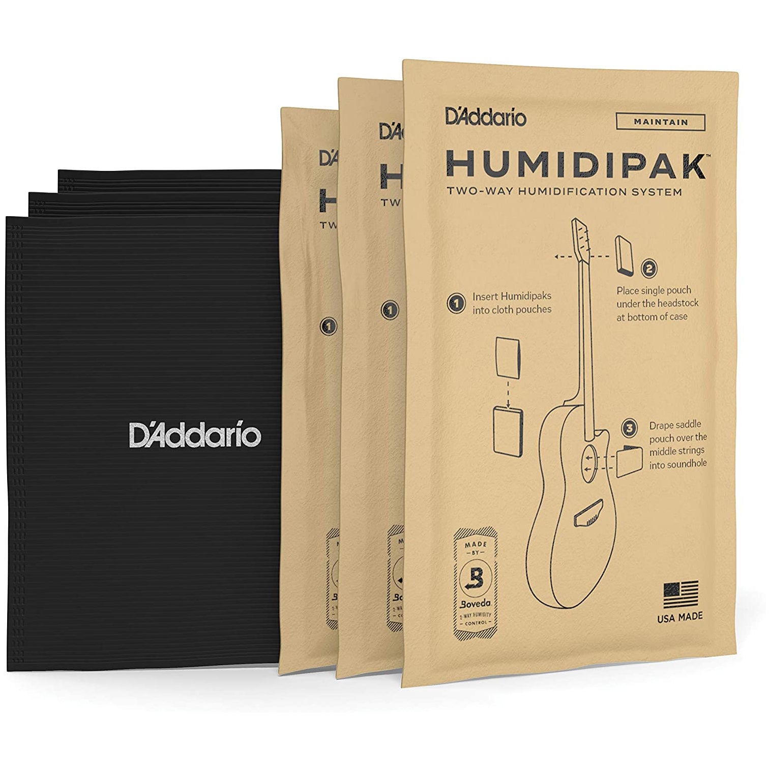 D'Addario Humidipak Automatic Humidity Control System