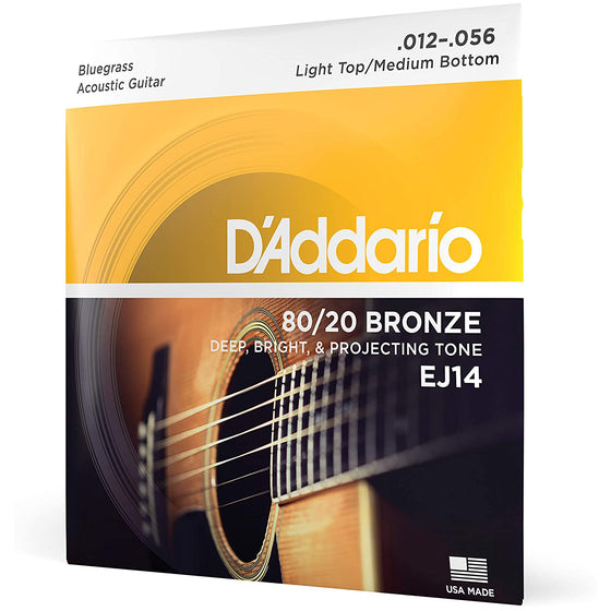 D'Addario 80/20 Bluegrass Acoustic Guitar Strings