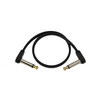 D'Addario RA to RA Flat Patch Cable 1ft