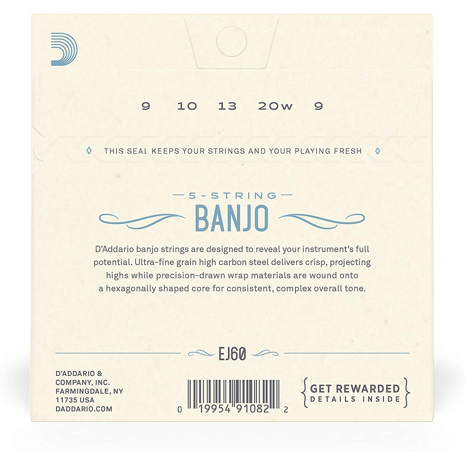 D'Addario 5-String Banjo Strings