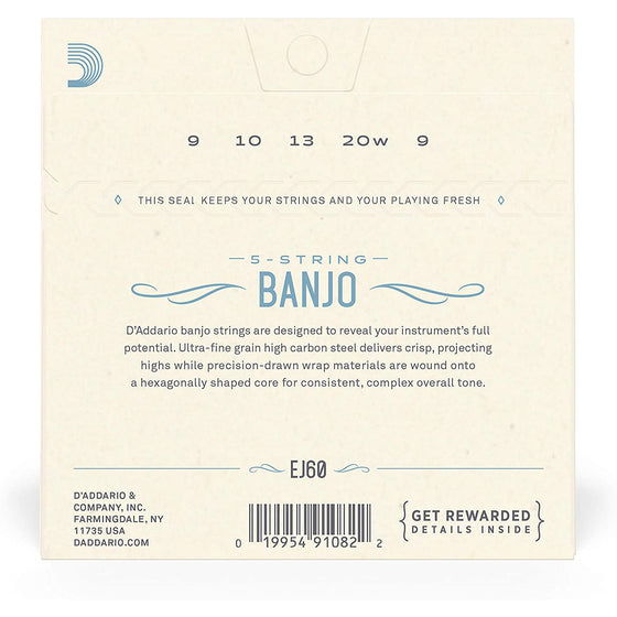 D'Addario 5-String Banjo Strings