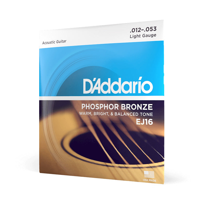 D'Addario Phosphor Bronze Acoustic Strings