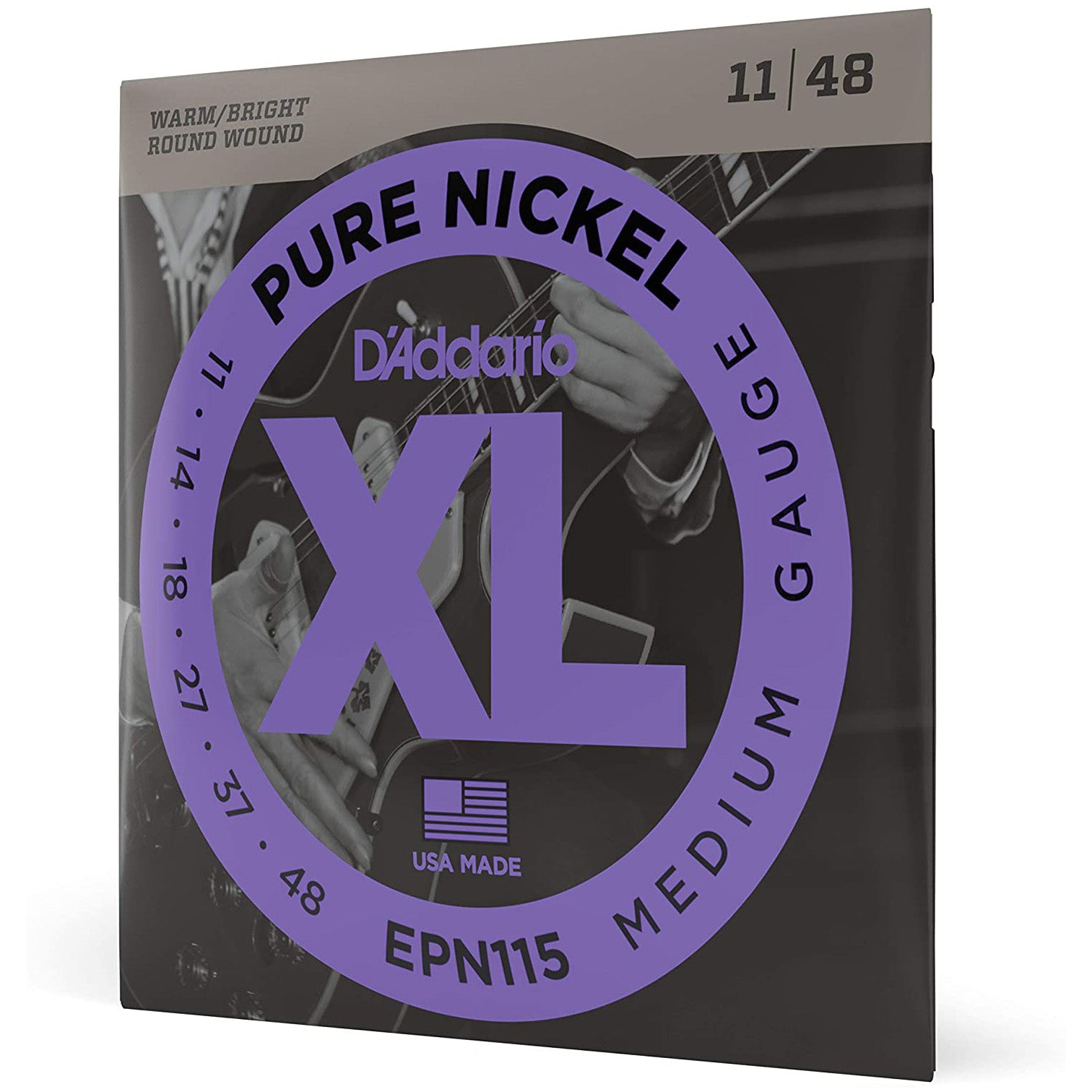 D'Addario EPN Pure Nickel Electric Strings