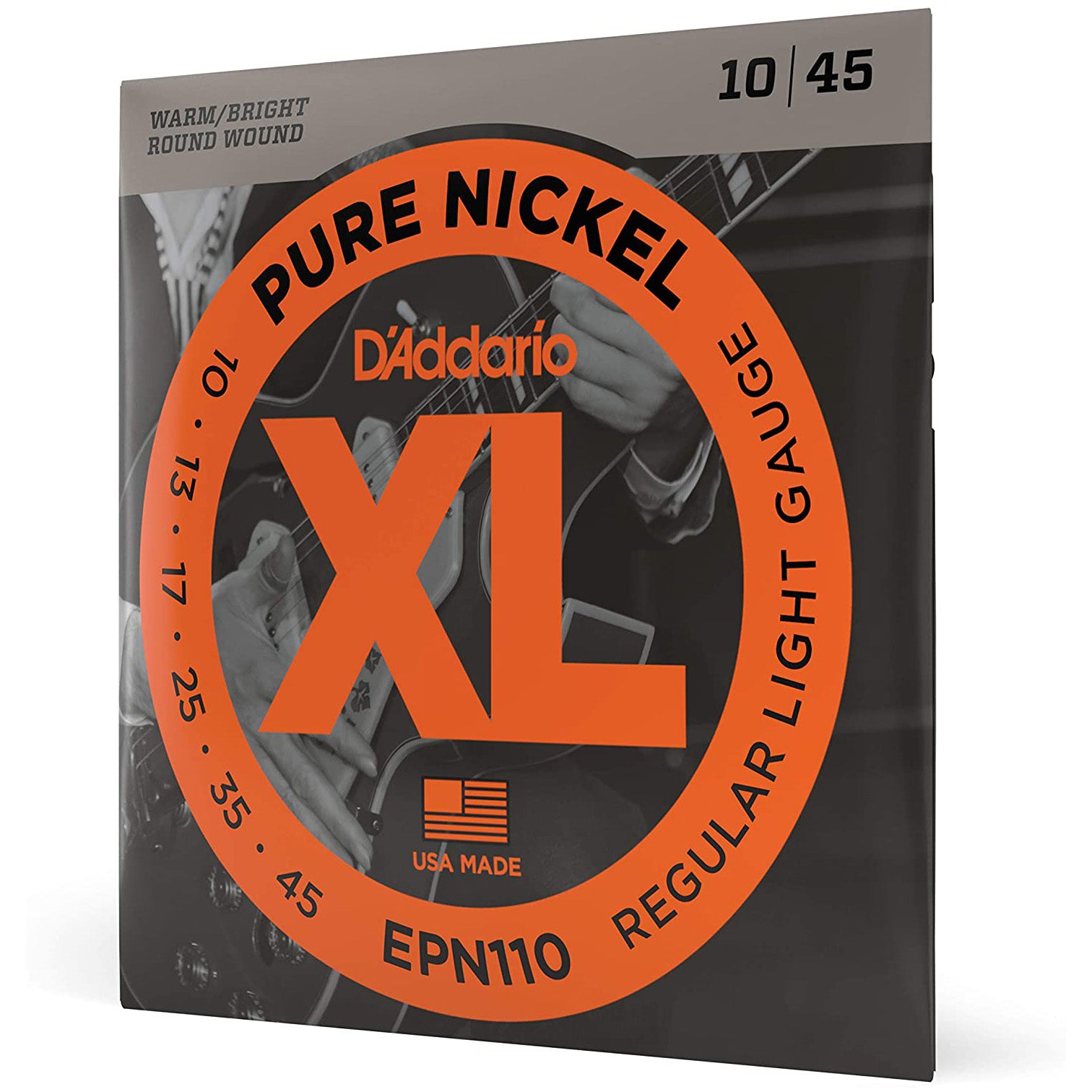 D'Addario EPN Pure Nickel Electric Strings