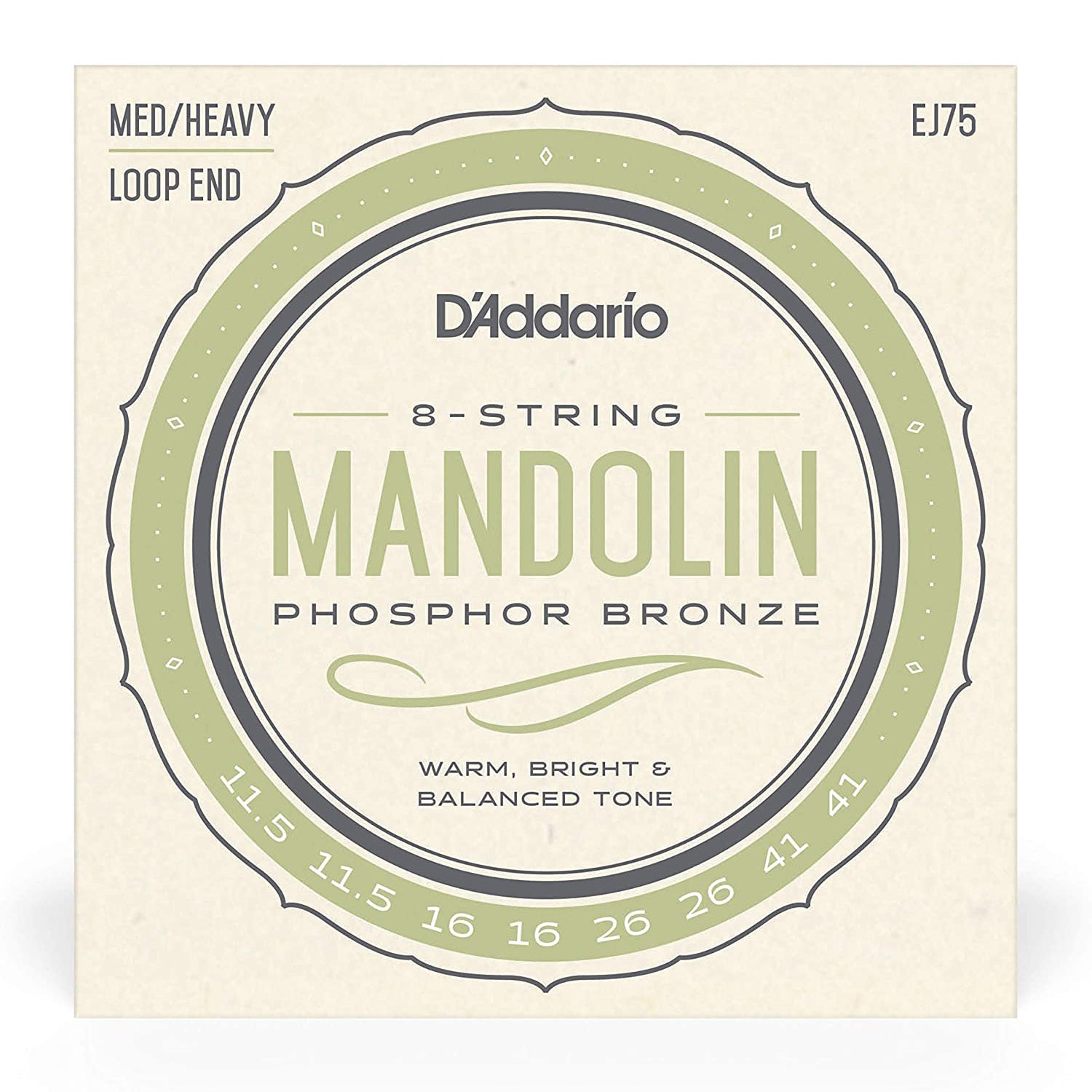 D'Addario Phosphor Bronze Mandolin Strings