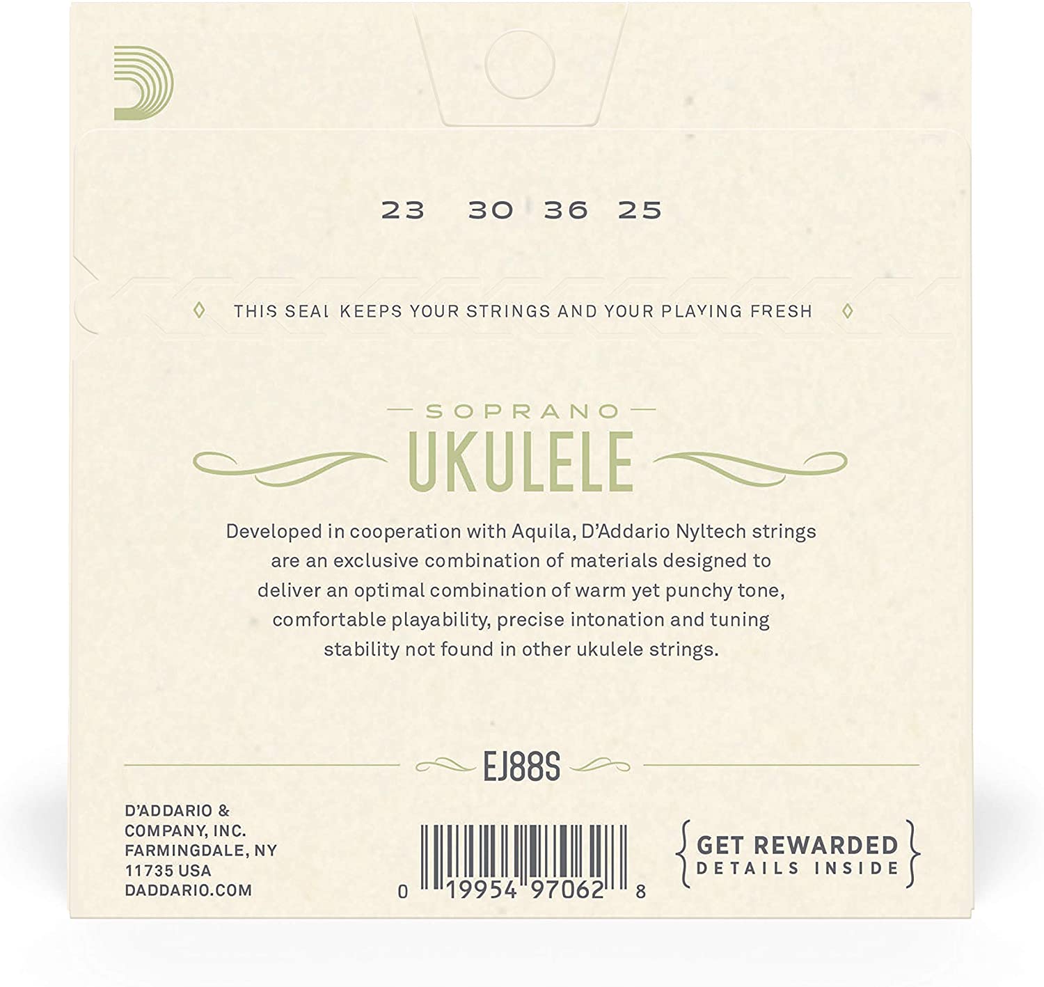 D'Addario Nyltech Ukulele Strings