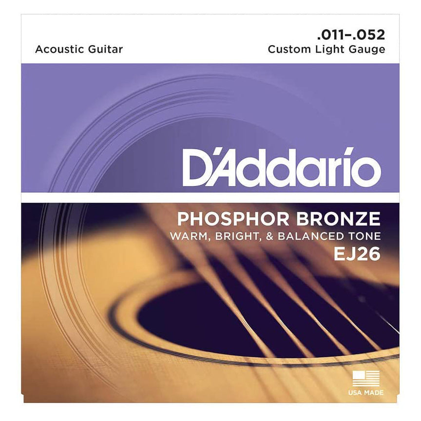 D'Addario Phosphor Bronze Acoustic Strings