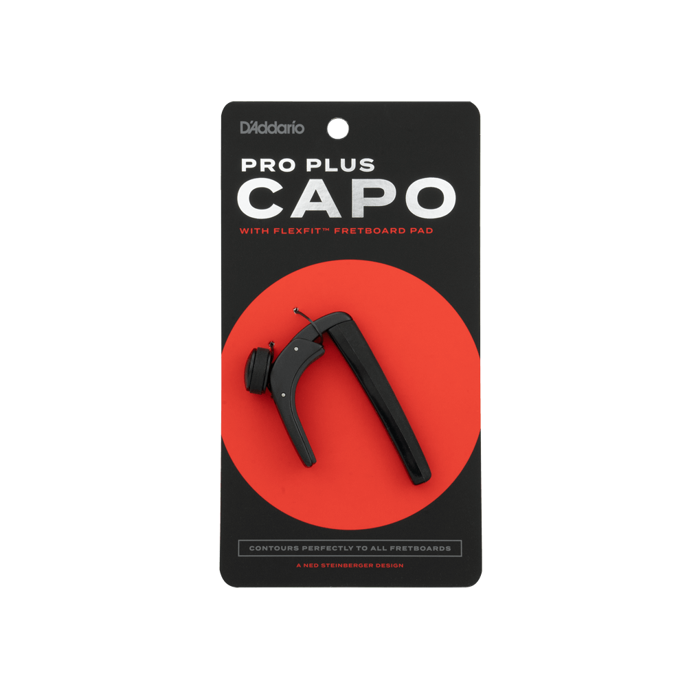 D'Addario Pro Plus Capo Black