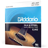 D'Addario Silk & Steel Acoustic Strings (Light)