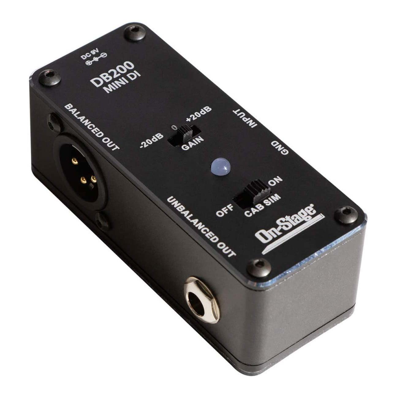 On-Stage DB200 Mini Passive DI Box