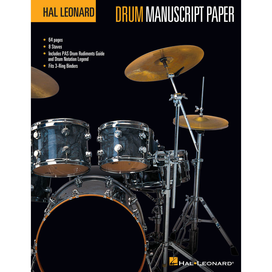 Hal Leonard Drum Manuscript Paper