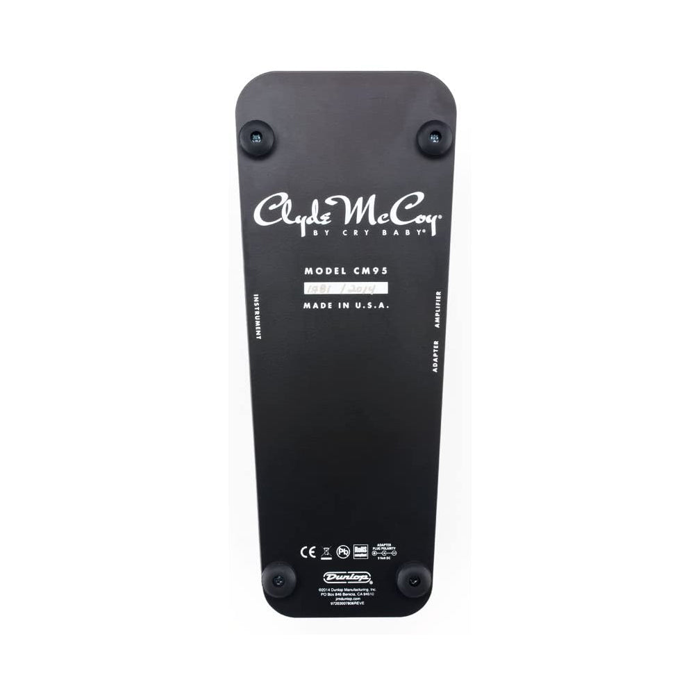 Dunlop CM95 Clyde McCoy Cry Baby Wah Pedal