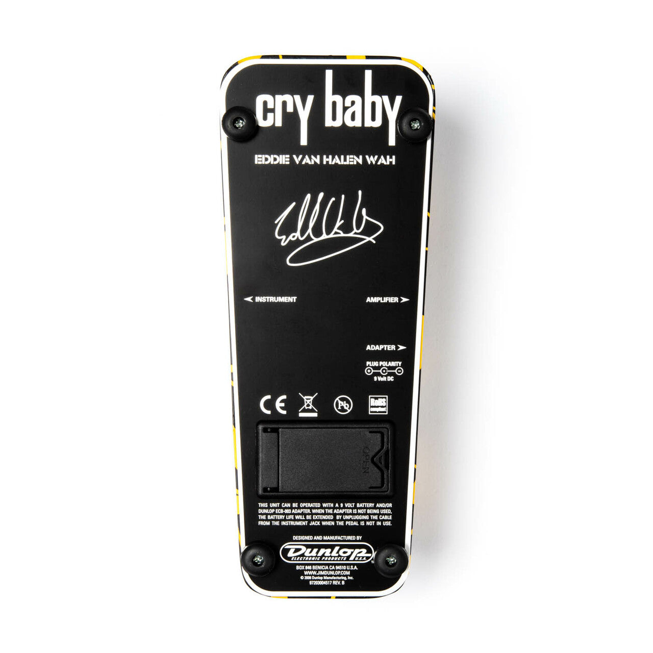 Dunlop EVH95 Cry-Baby EVH Wah Pedal