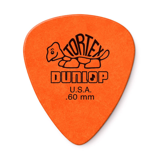 Dunlop Tortex .60mm Guitar Pick (12 Pack)