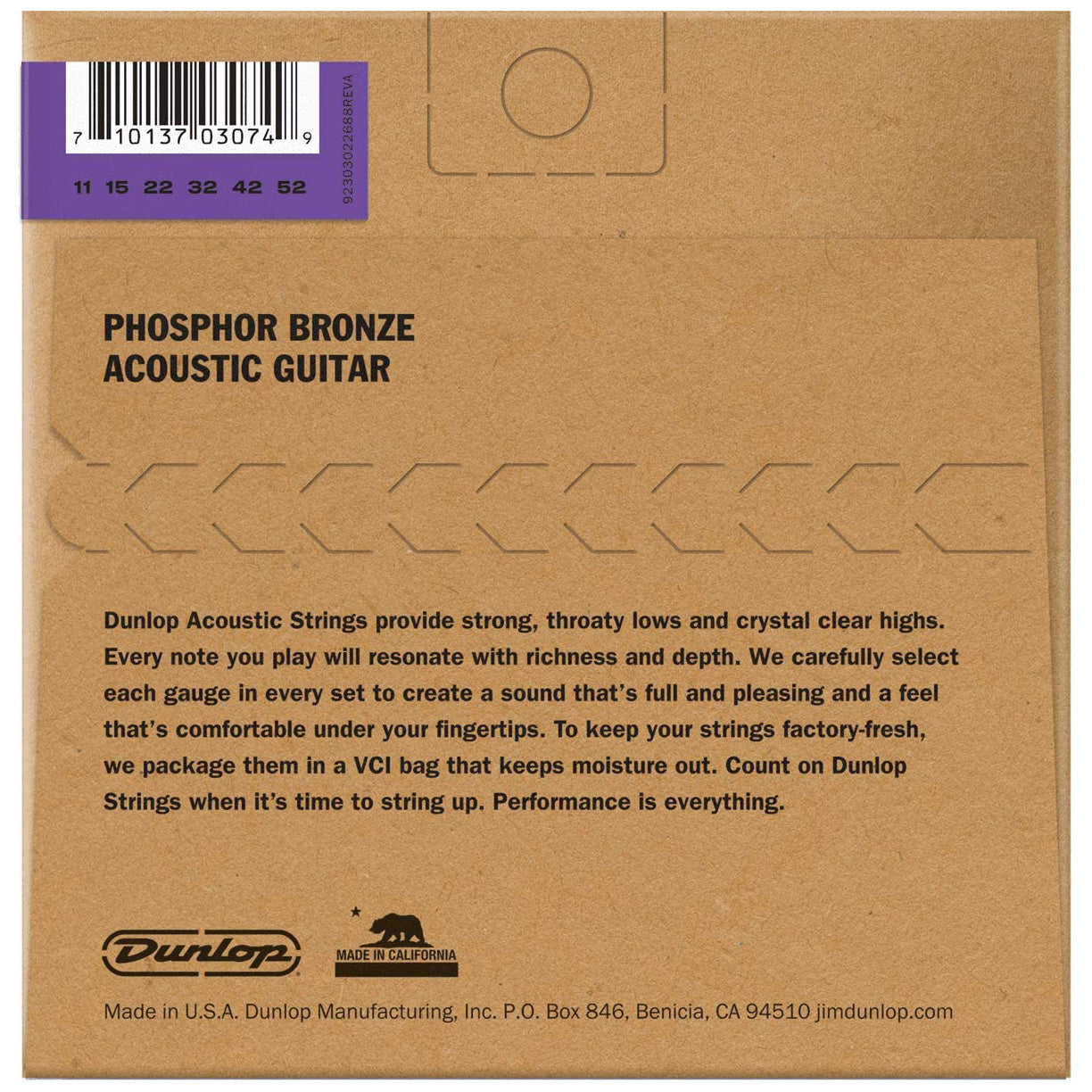 Dunlop Phosphor Bronze Acoustic Strings