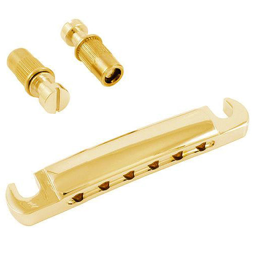 Allparts Metric Economy Stop Tailpiece, Gold