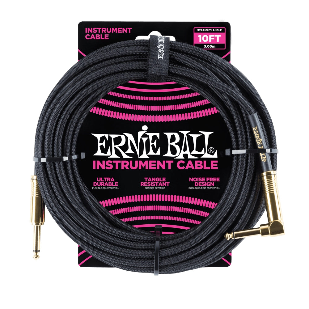 Ernie Ball Braided Instrument Cable 10ft