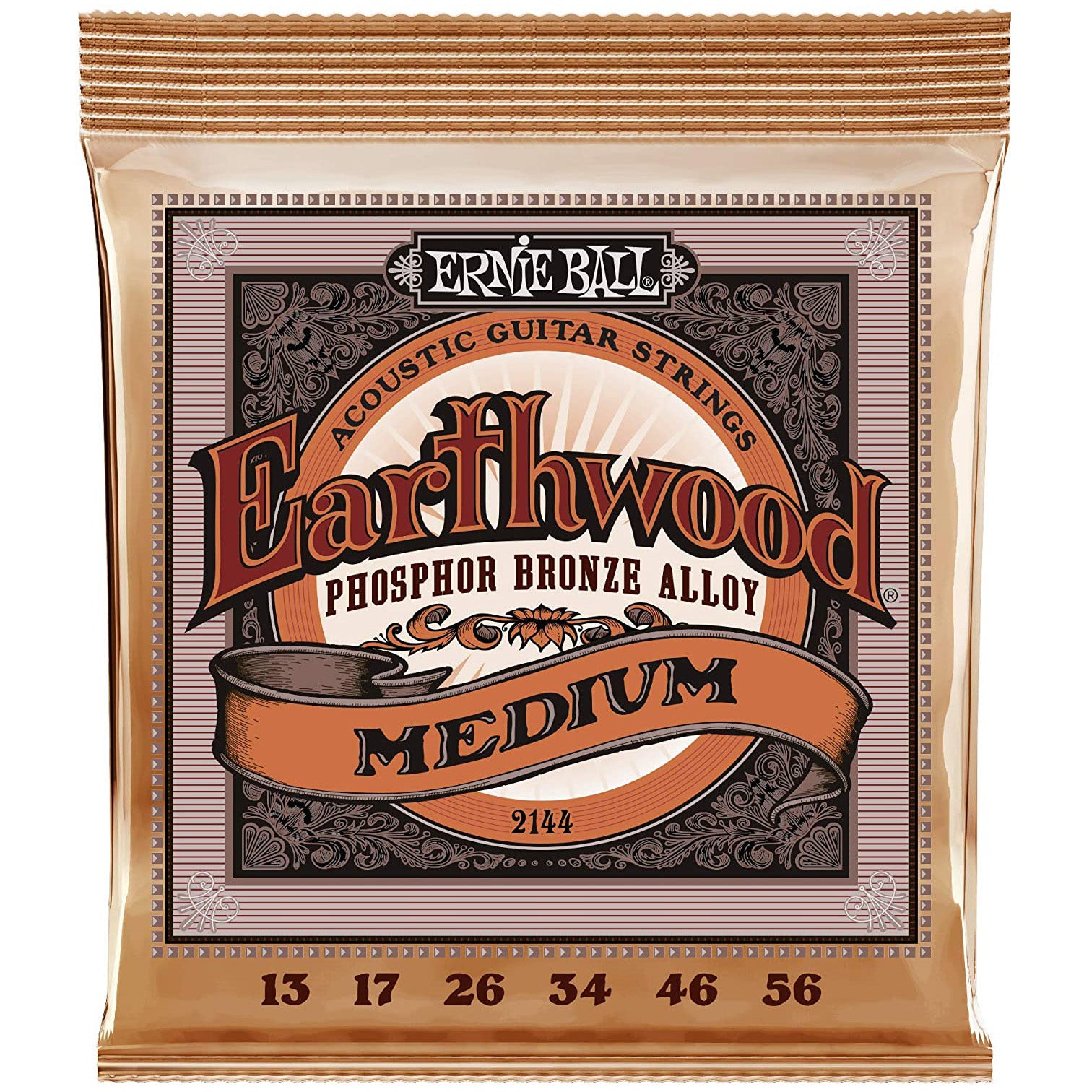 Ernie Ball Earthwood Phosphor Bronze Acoustic Strings (Medium)