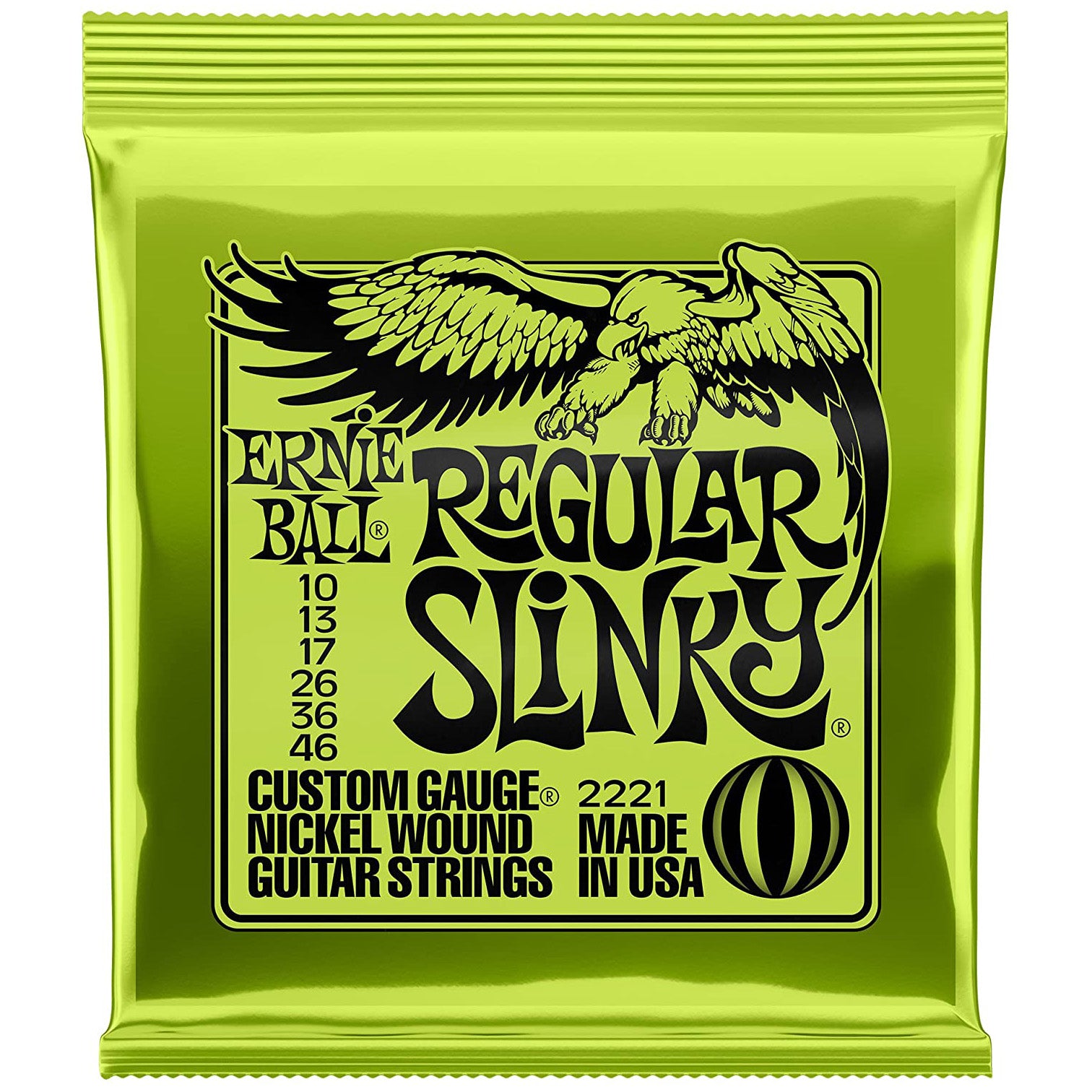 Ernie Ball Regular Slinky Electric Guitar String - 3-pack