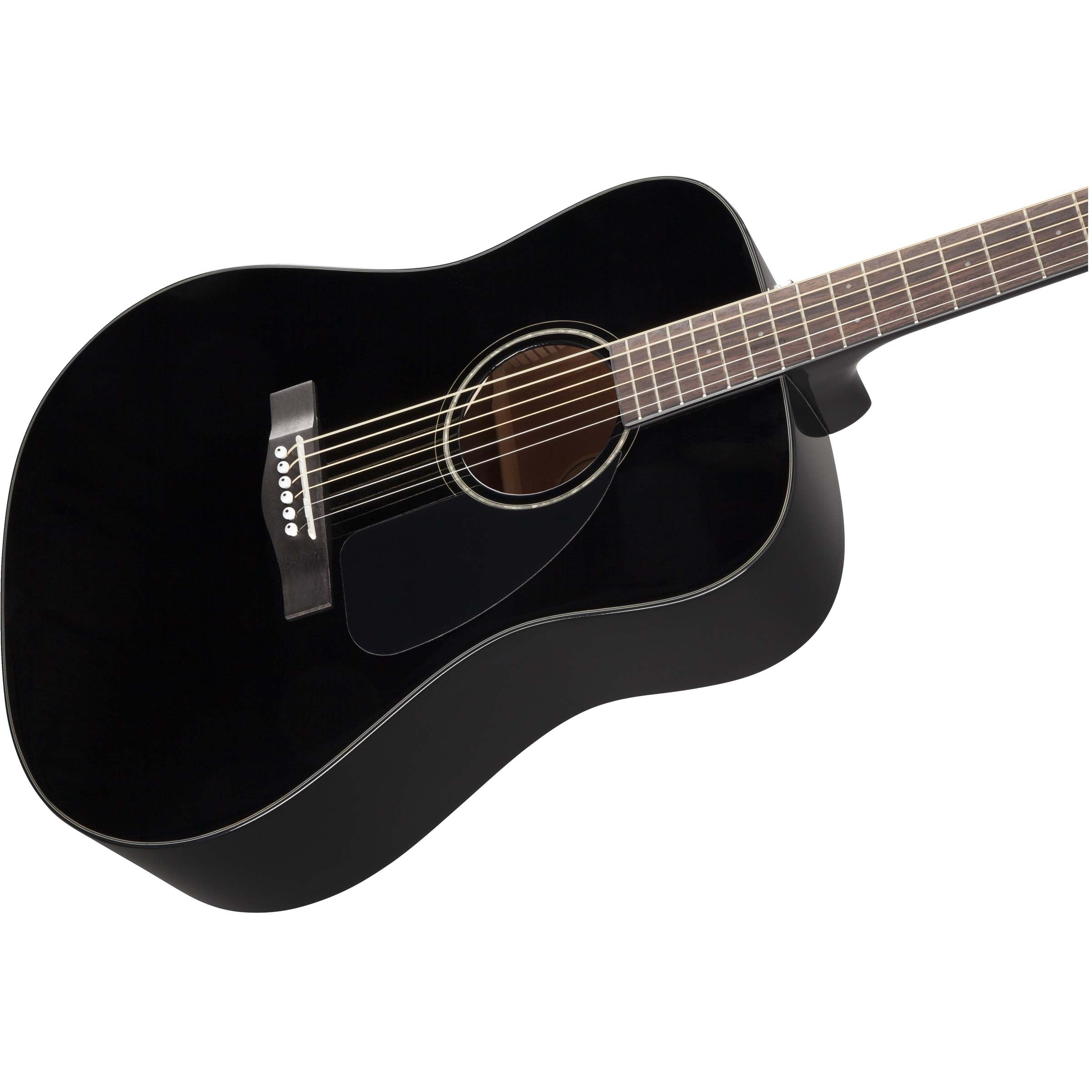 Fender CD-60 Acoustic Guitar Black w/HSC