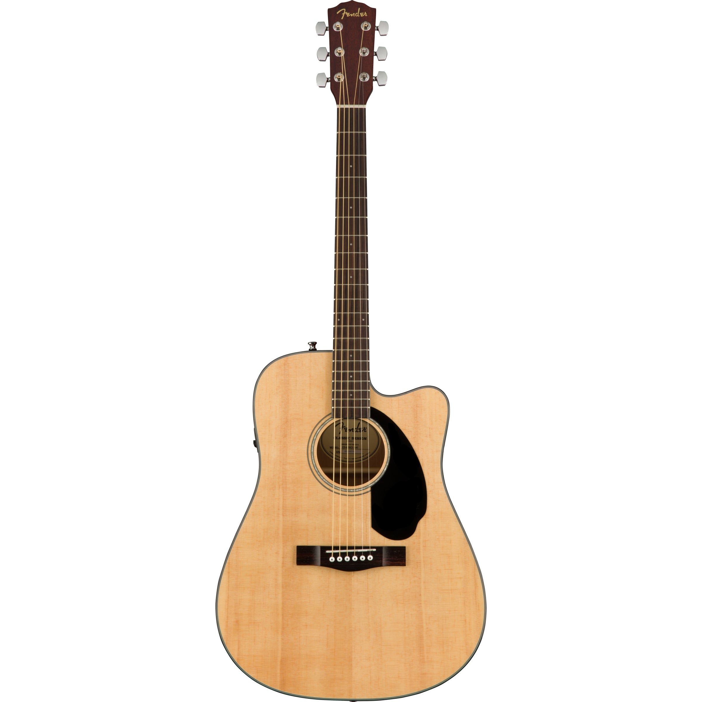 Fender CD-60SCE Acoustic Guitar Natural