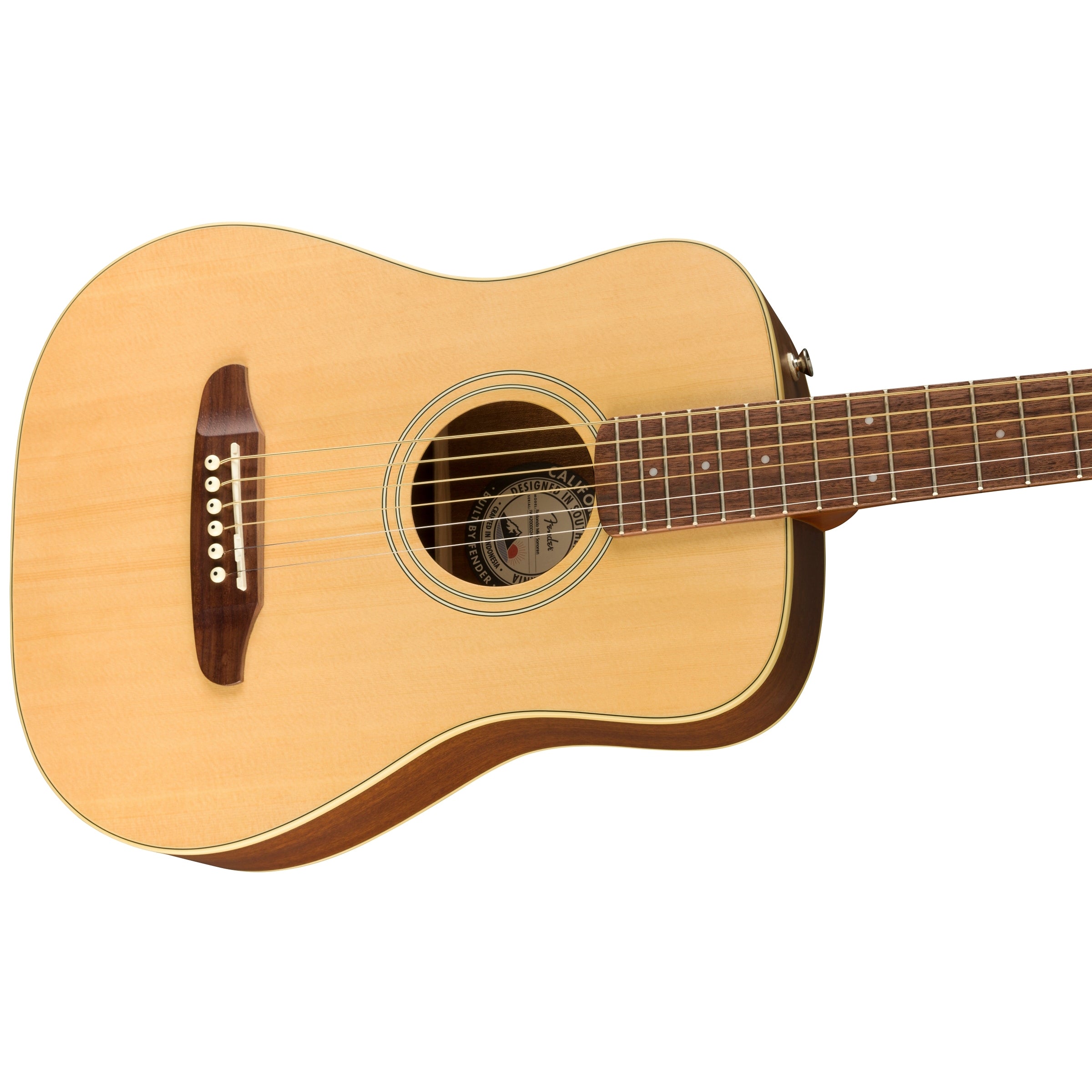 Fender Redondo Mini Acoustic Guitar Natural