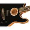 Fender USA Acoustasonic Telecaster EB Black w/ DLX gigbag