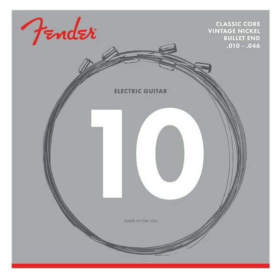 Fender Classic Core 3155R Vintage Nickel Electric Strings w/ Bullet End (10-46)