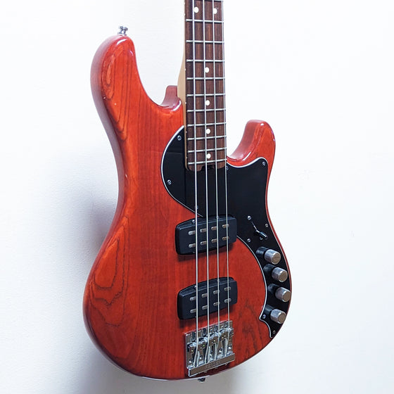 Fender American Deluxe Dimension Bass HH Cayenne Burst 2013 w/HSC