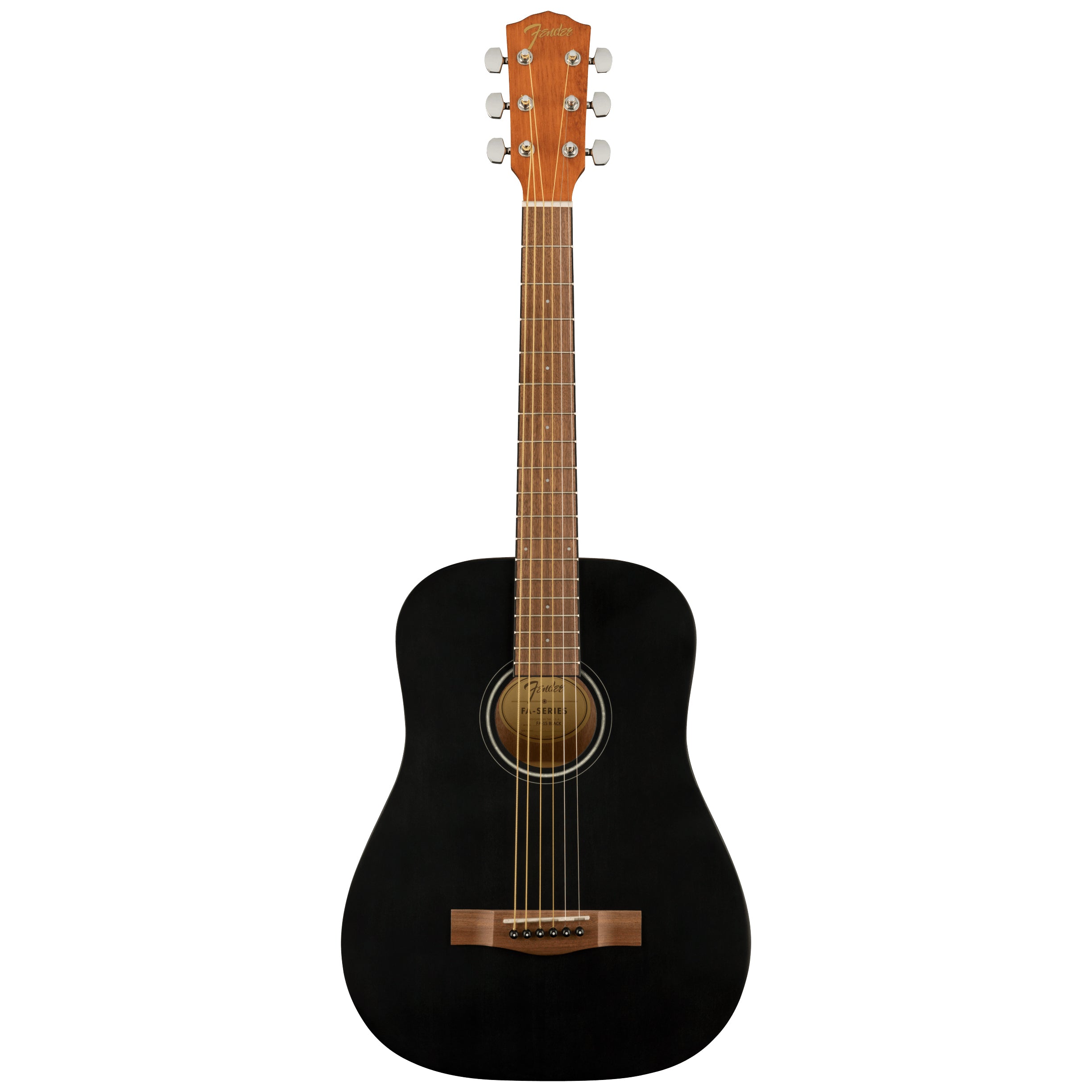 Fender FA-15 BLACK 　フェンダー アコギ　3/4 Scale Fender FA-15 3/4 Scale Acoustic Guitar w/Gigbag