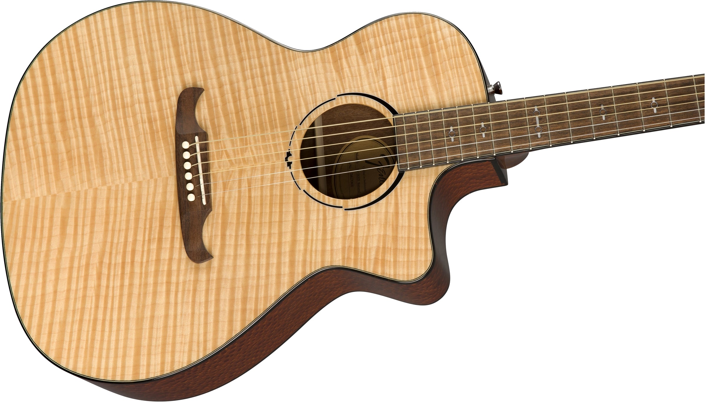 Fender FA-345CE Natural Acoustic Guitar