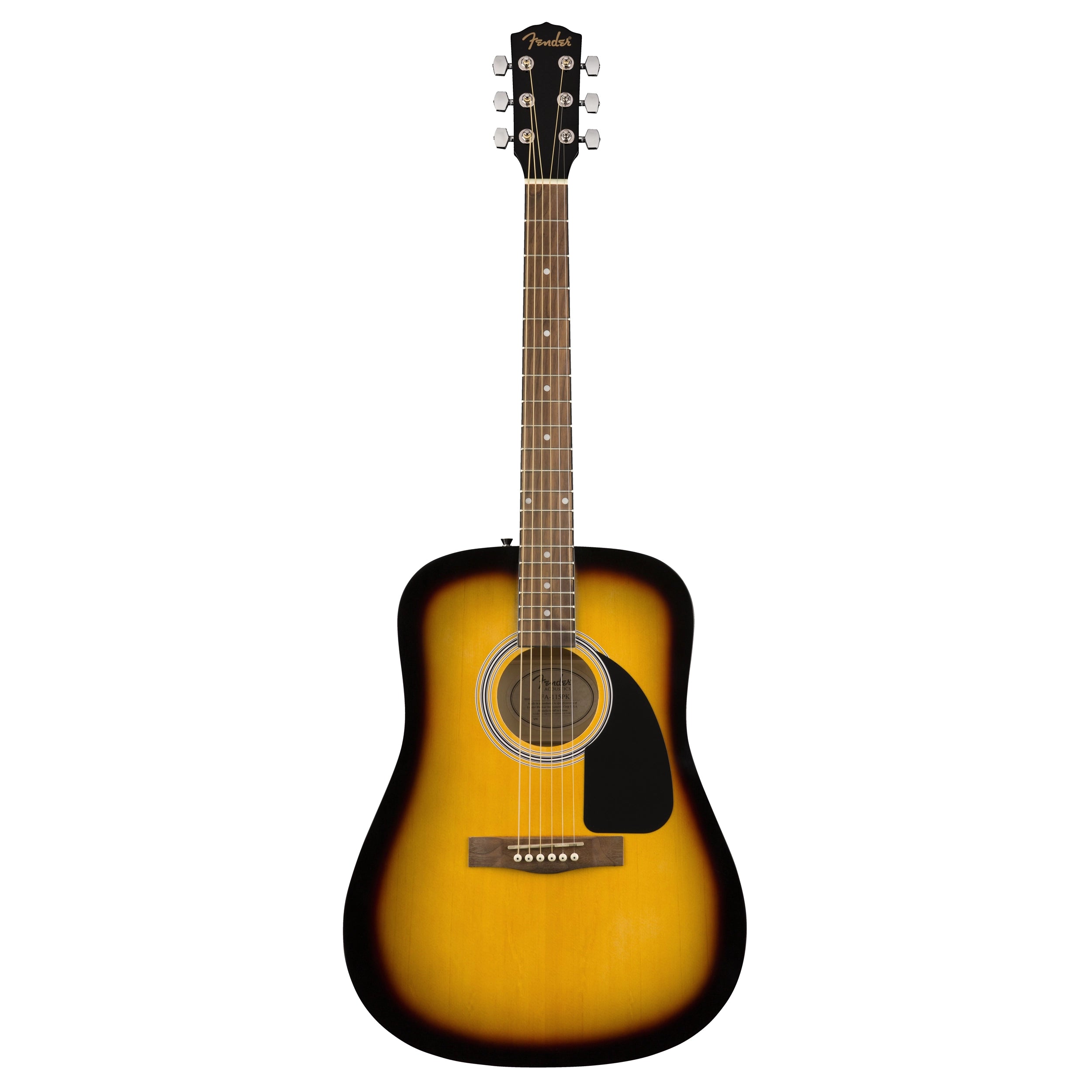 Fender FA-115 Dreadnought Acoustic Guitar Pack Sunburst