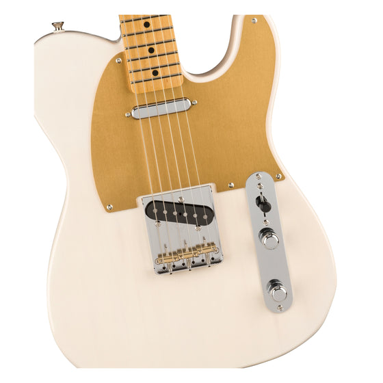 Fender JV Modified '50s Telecaster Electric Guitar White Blonde w/Bag