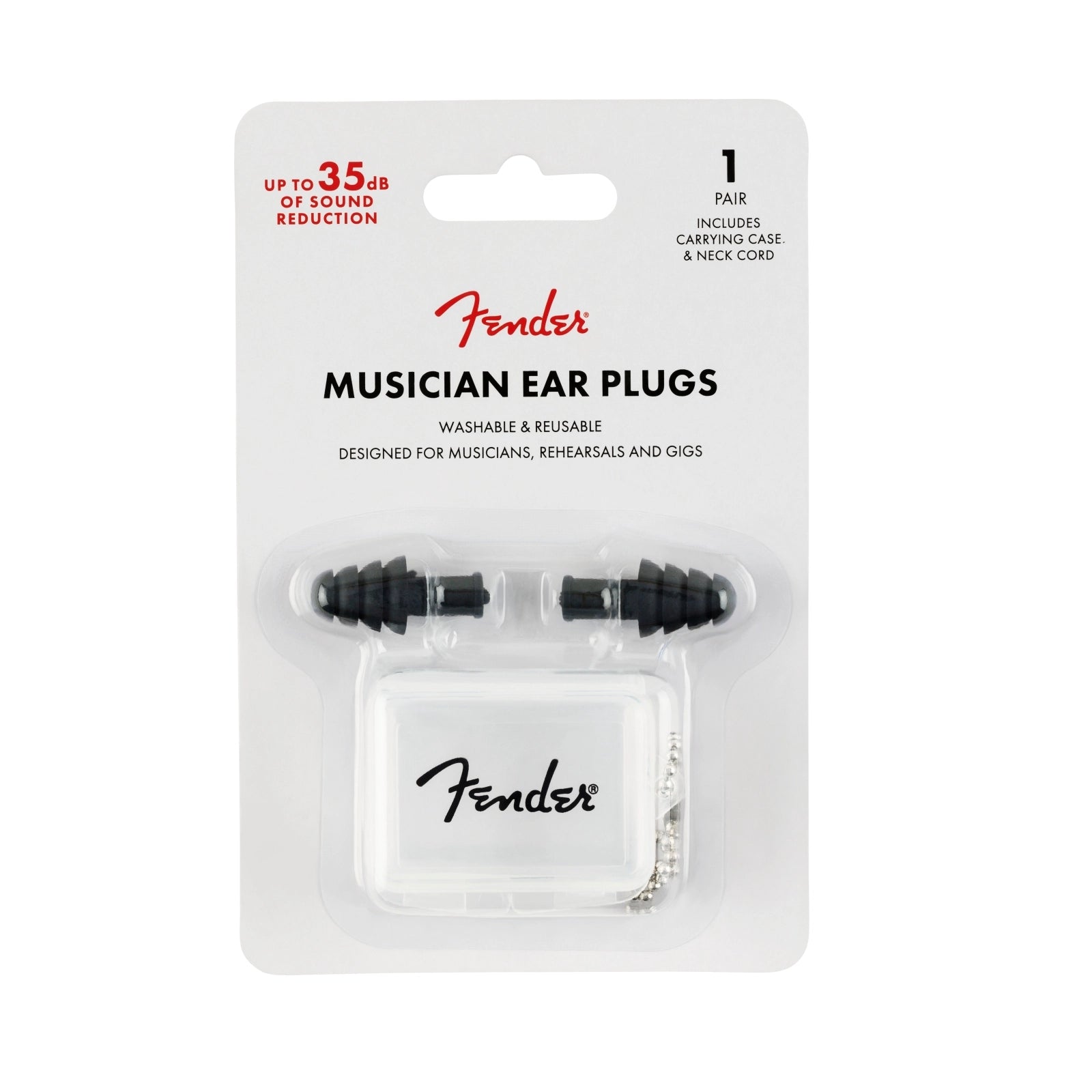 Fender Musician Series Ear Plugs - Black