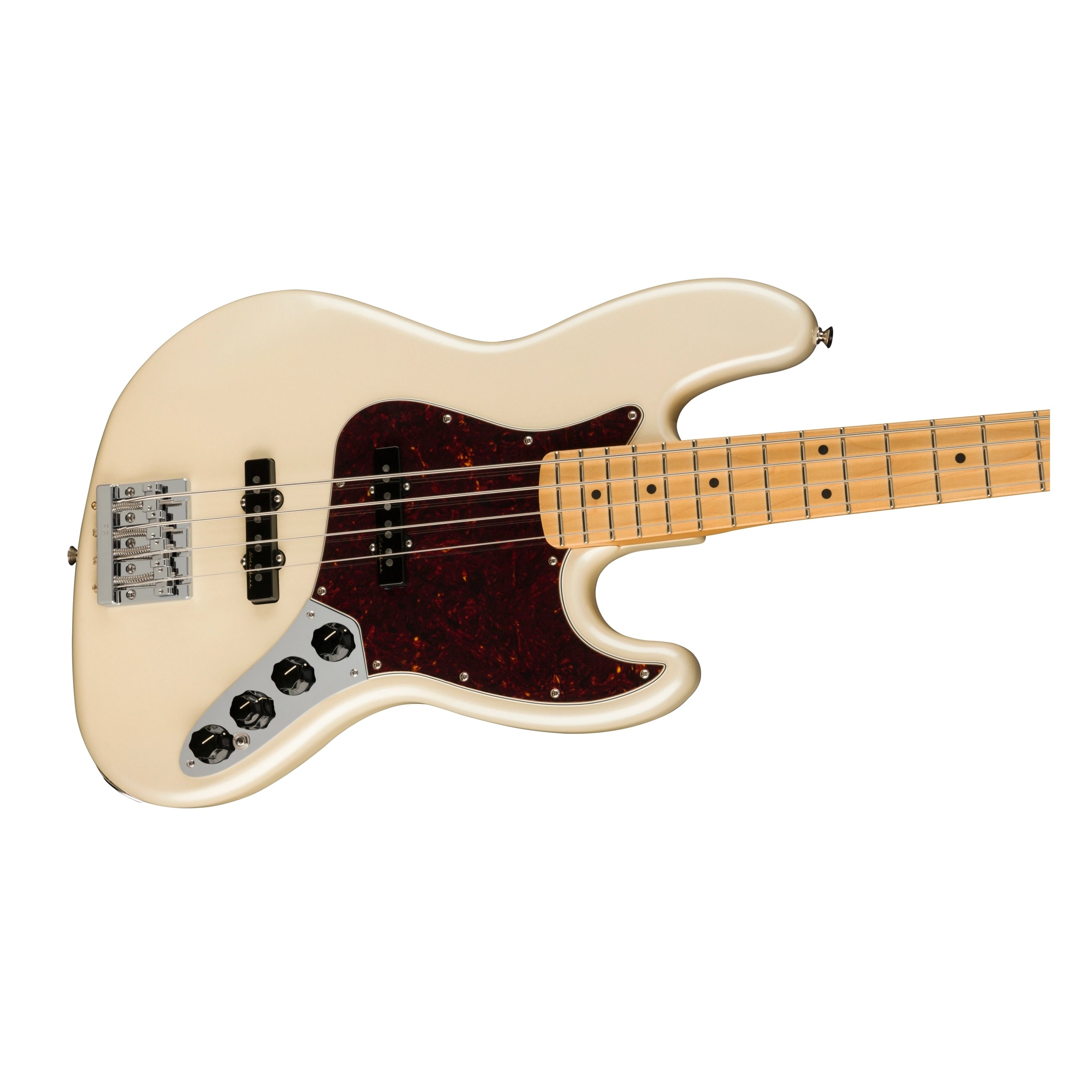 Fender Player Plus Jazz Bass Olympic White w/Gig Bag