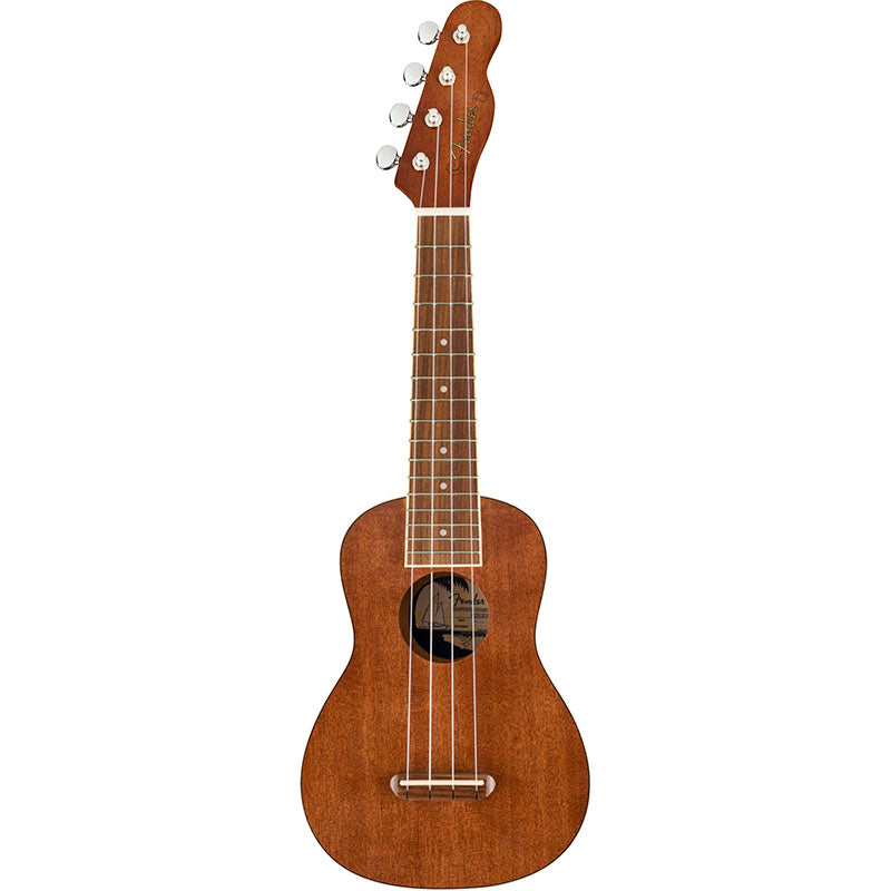 Fender Seaside Soprano Ukulele Pack Natural